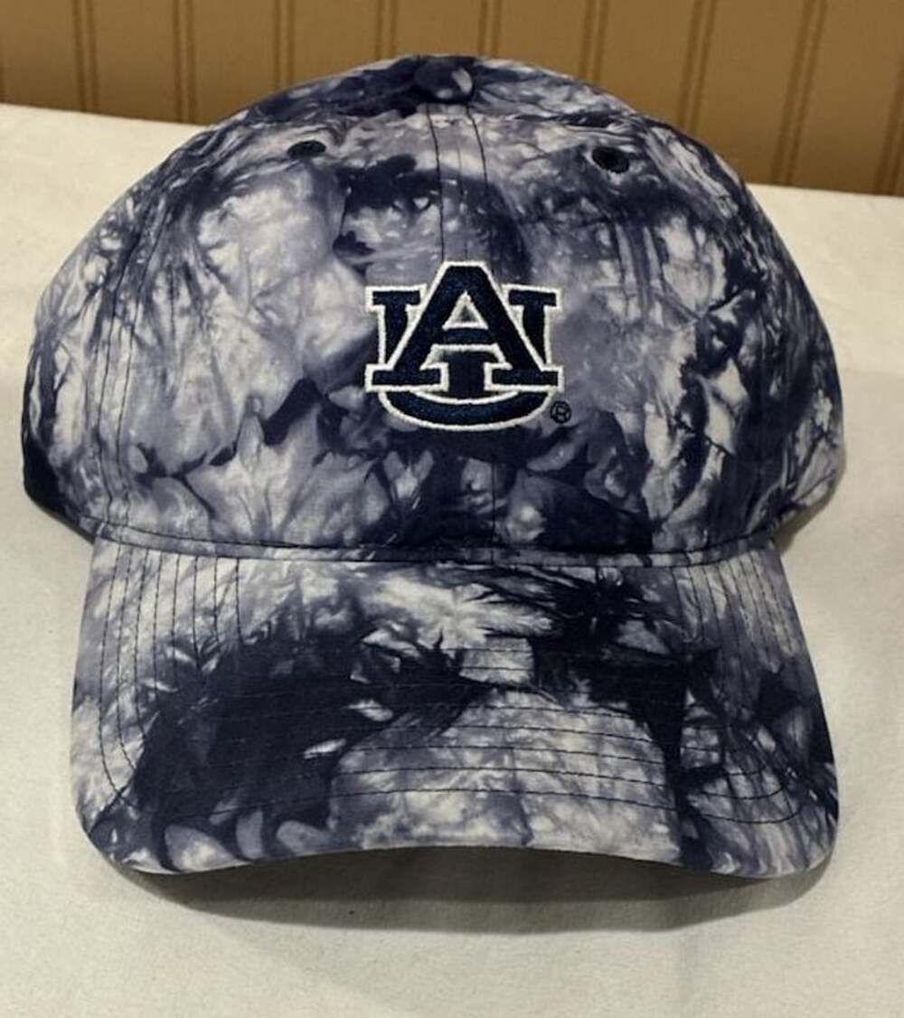 The Game Auburn Tigers Tie Dye Adjustable Baseball Cap Hat